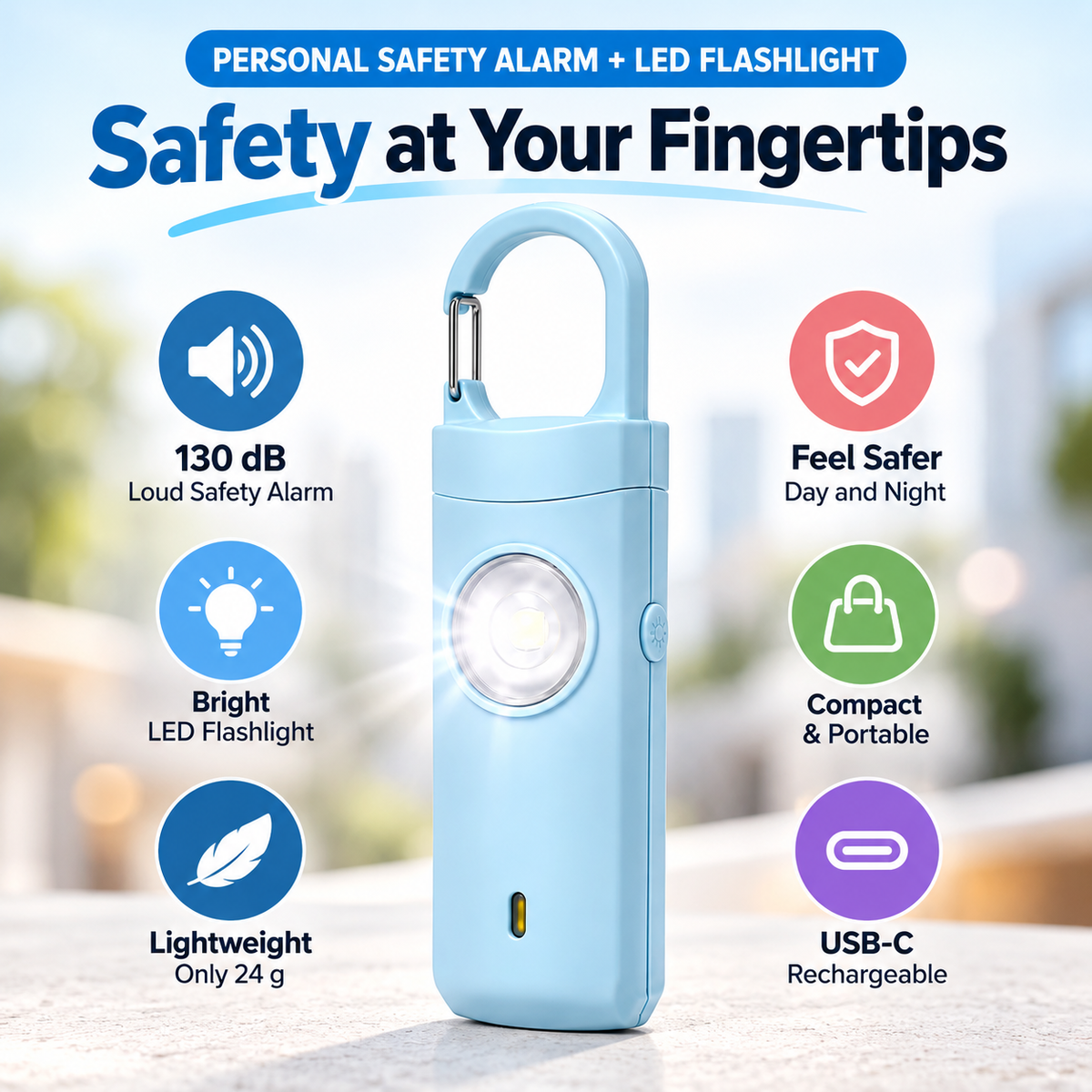 EverSafe™ - Personal Safety Alarm